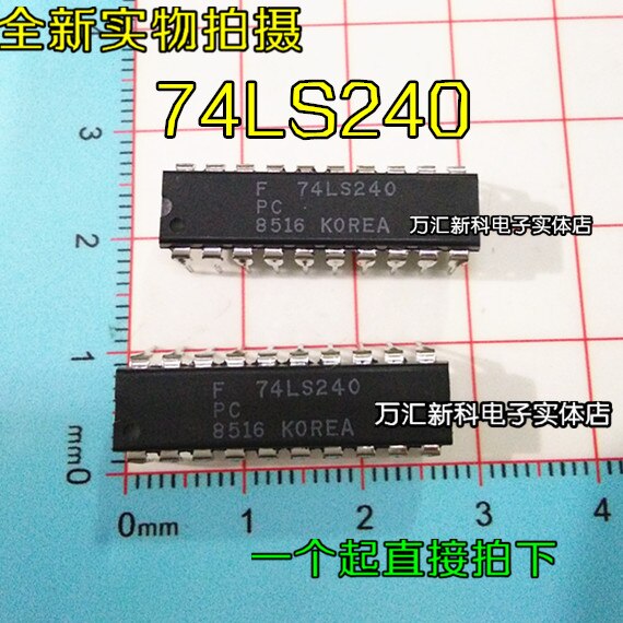 10pcs orginal new SN74LS240N 74LS240 DIP-20